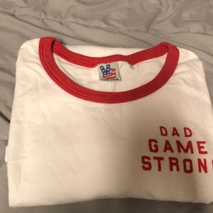 “Dad game strong” T-shirt